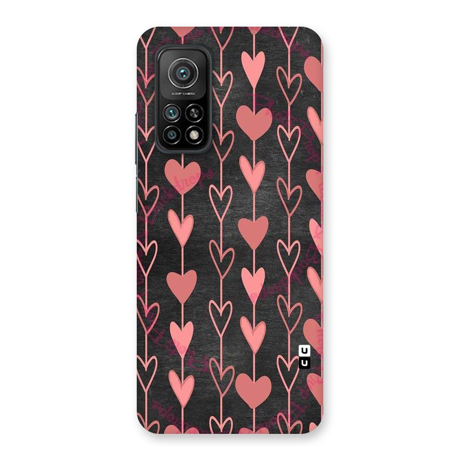 Chain Of Hearts Back Case for Mi 10T Pro 5G