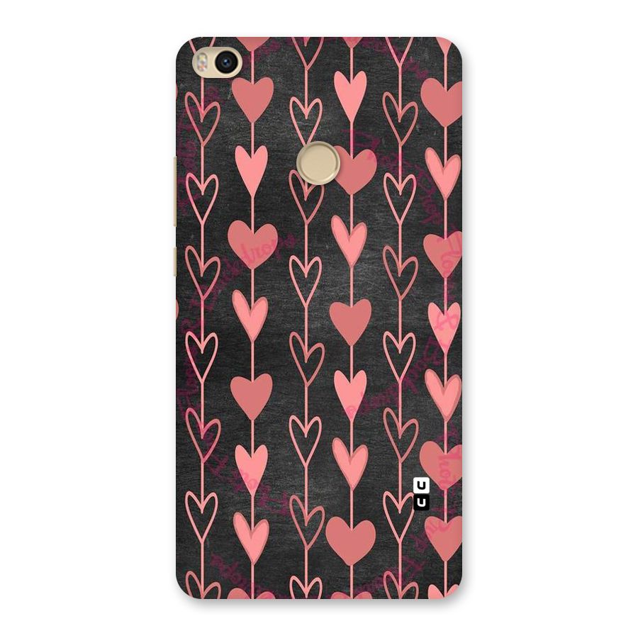 Chain Of Hearts Back Case for Mi Max 2