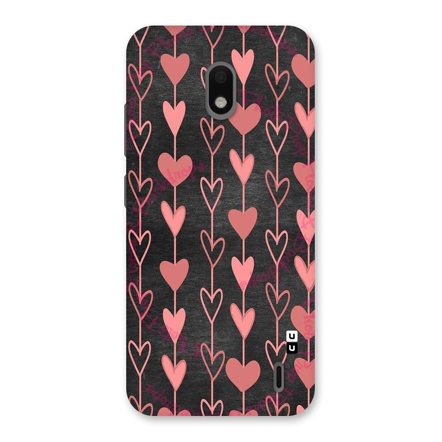 Chain Of Hearts Back Case for Nokia 2.2