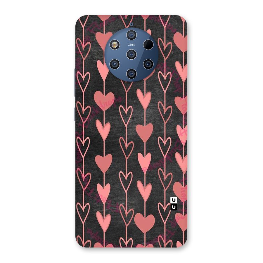 Chain Of Hearts Back Case for Nokia 9 PureView
