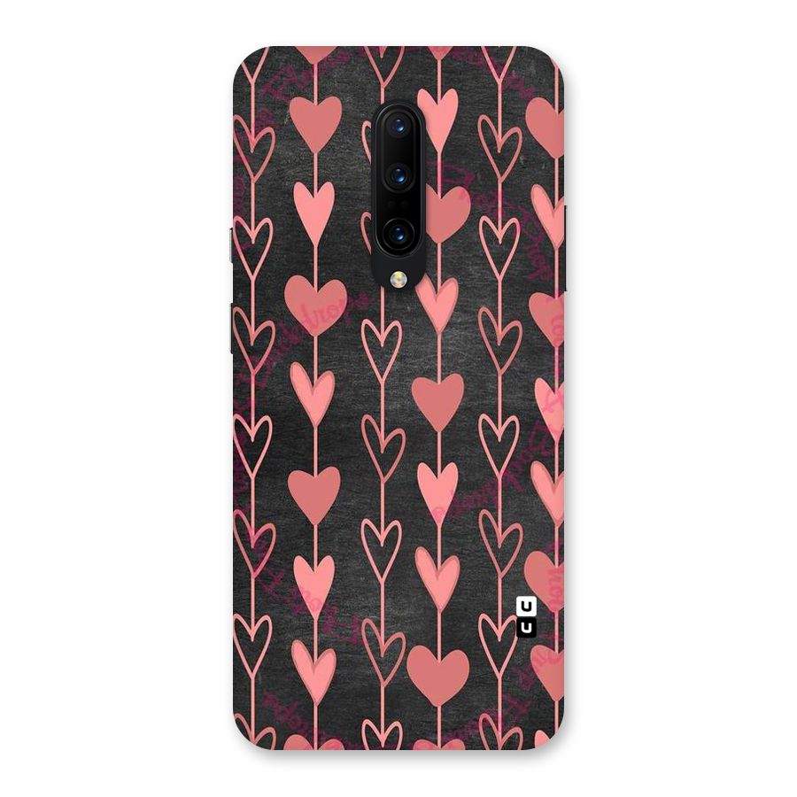 Chain Of Hearts Back Case for OnePlus 7 Pro