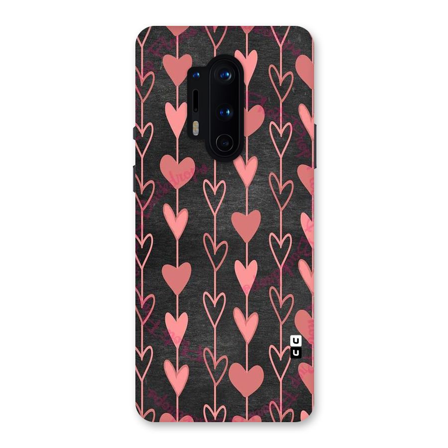 Chain Of Hearts Back Case for OnePlus 8 Pro