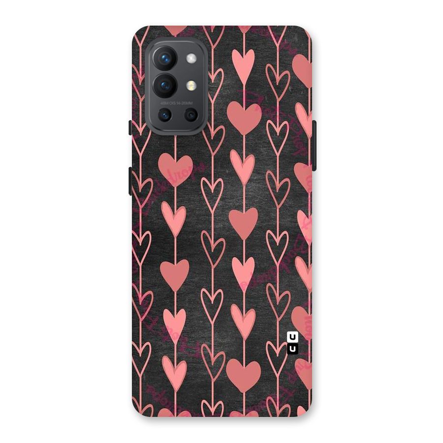 Chain Of Hearts Back Case for OnePlus 9R