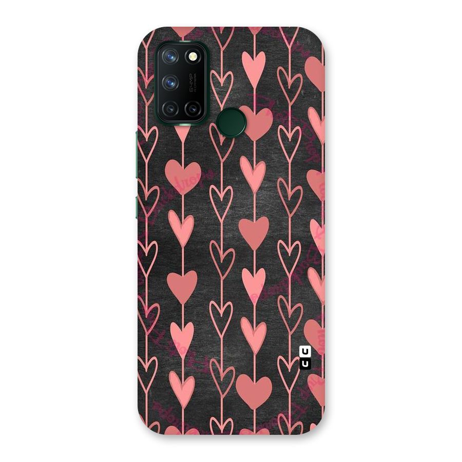 Chain Of Hearts Back Case for Realme 7i
