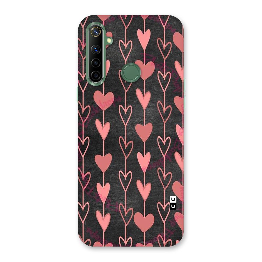 Chain Of Hearts Back Case for Realme Narzo 10