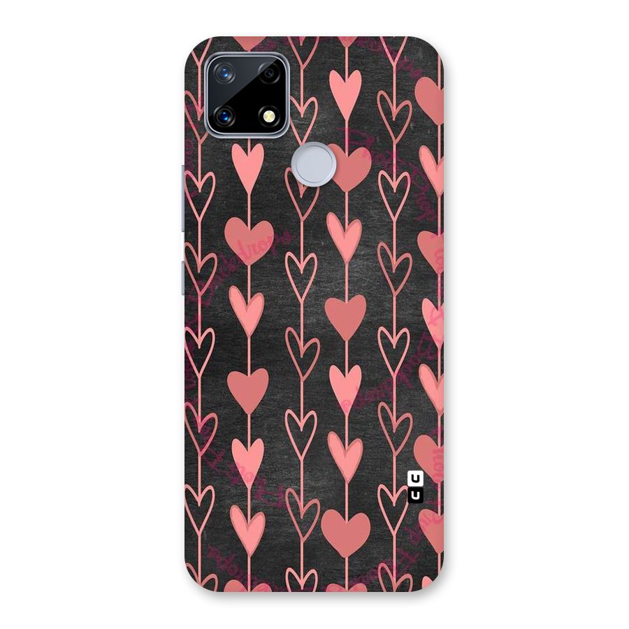 Chain Of Hearts Back Case for Realme Narzo 20