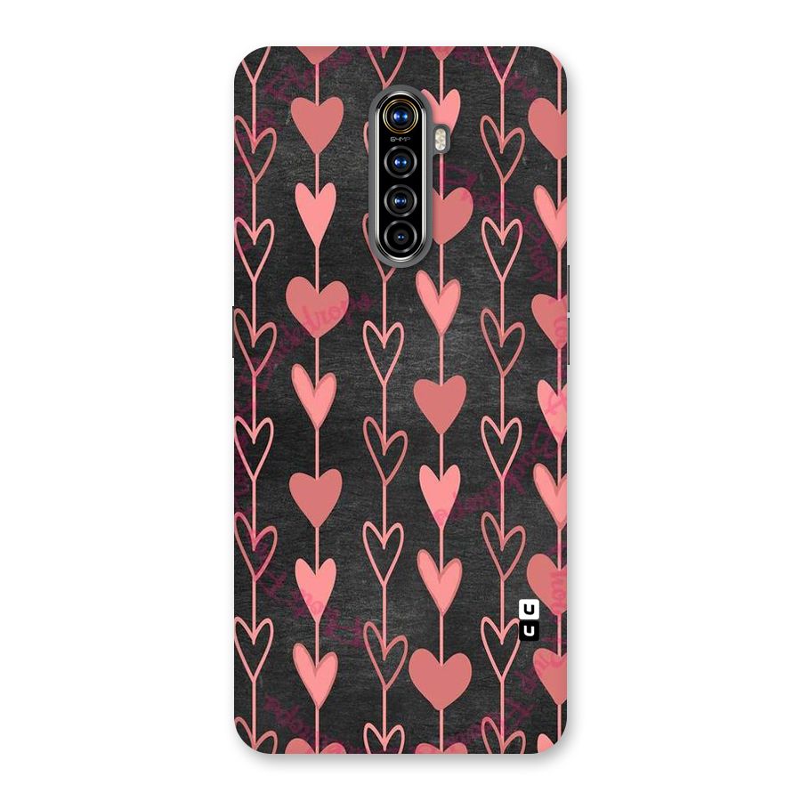 Chain Of Hearts Back Case for Realme X2 Pro