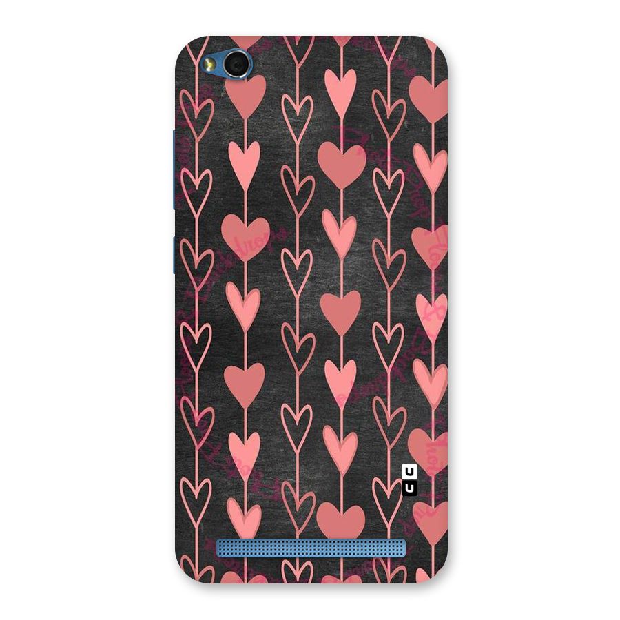 Chain Of Hearts Back Case for Redmi 5A