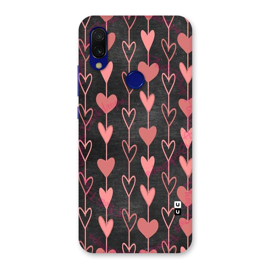 Chain Of Hearts Back Case for Redmi 7