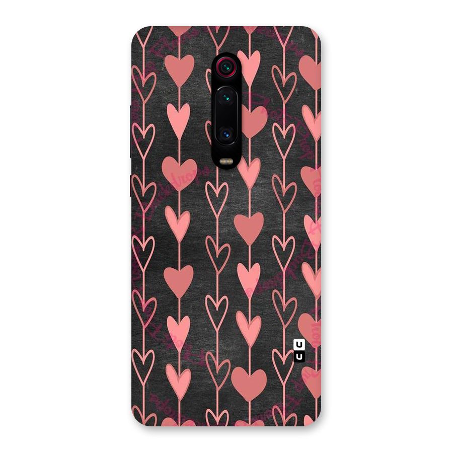 Chain Of Hearts Back Case for Redmi K20