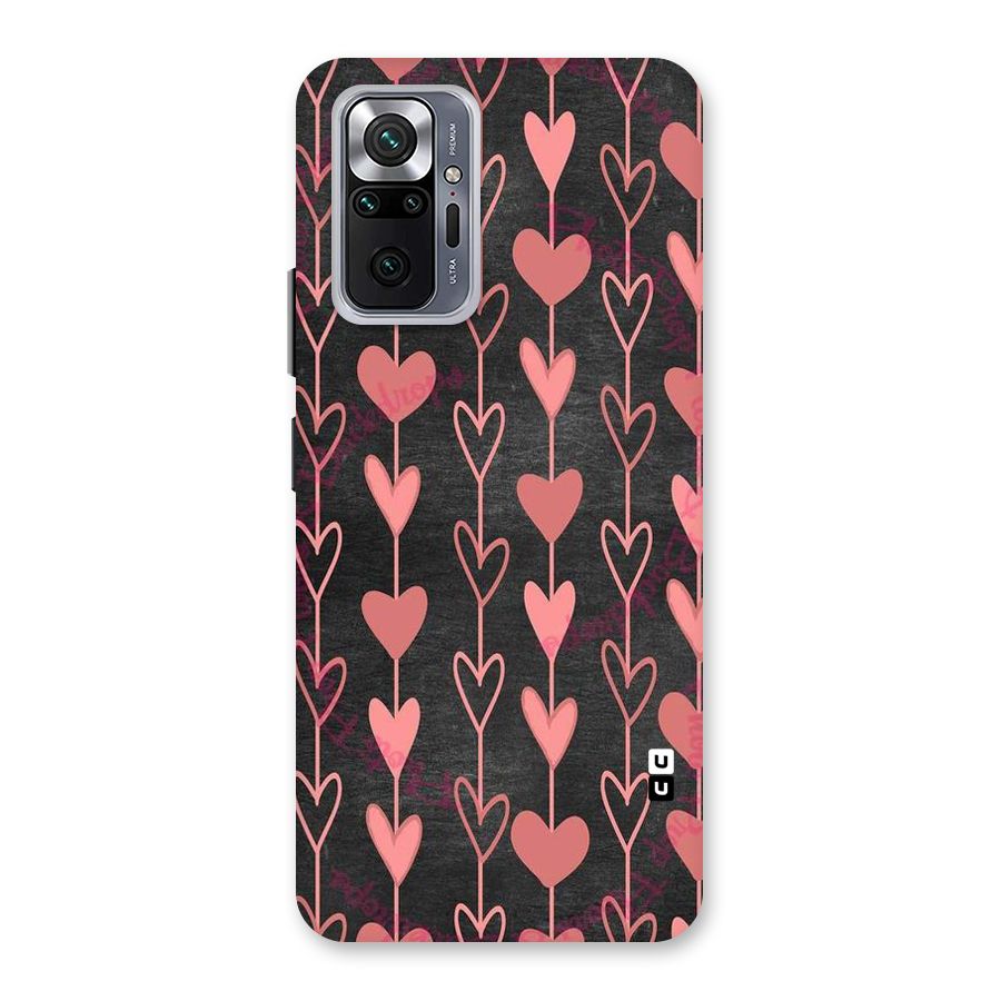 Chain Of Hearts Back Case for Redmi Note 10 Pro Max