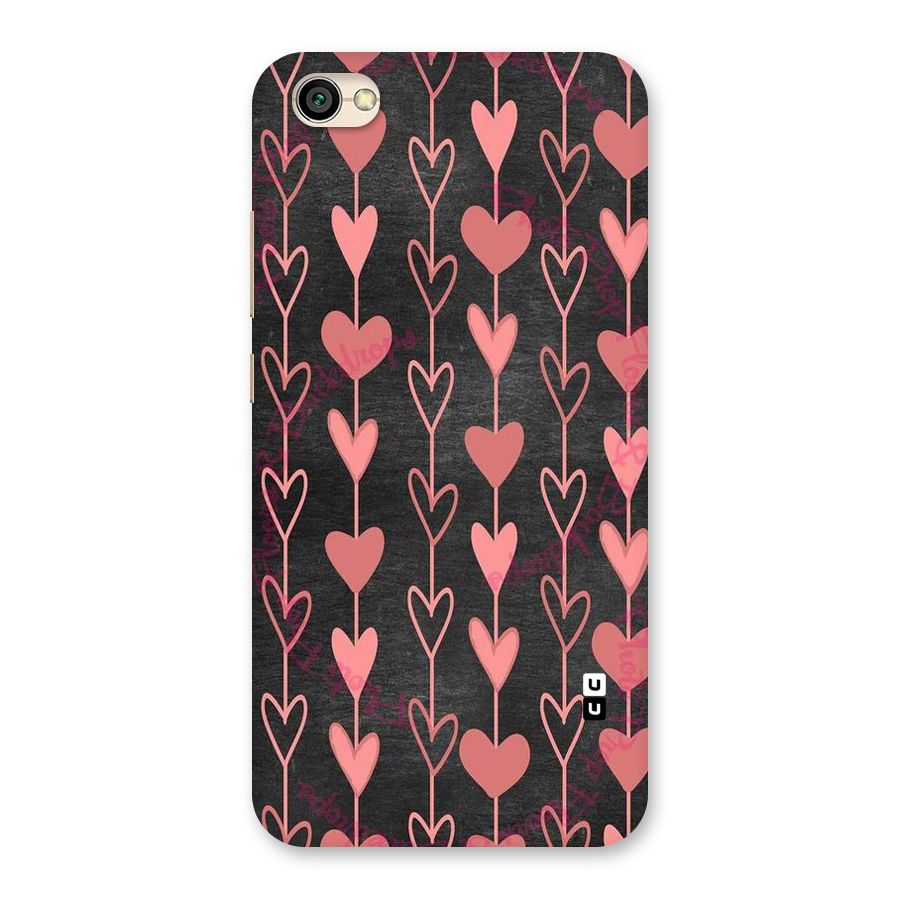 Chain Of Hearts Back Case for Redmi Y1 Lite