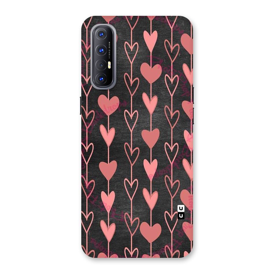 Chain Of Hearts Back Case for Reno3 Pro