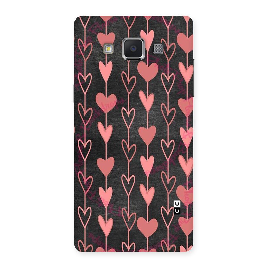 Chain Of Hearts Back Case for Samsung Galaxy A5