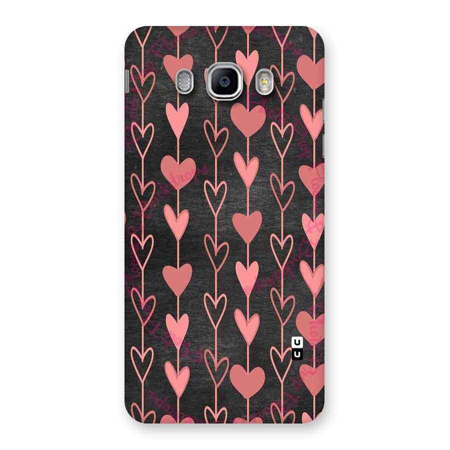 Chain Of Hearts Back Case for Samsung Galaxy J5 2016