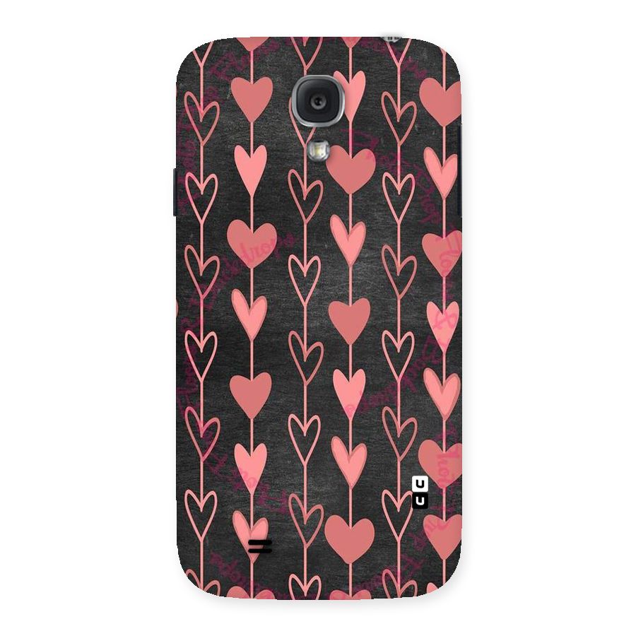 Chain Of Hearts Back Case for Samsung Galaxy S4