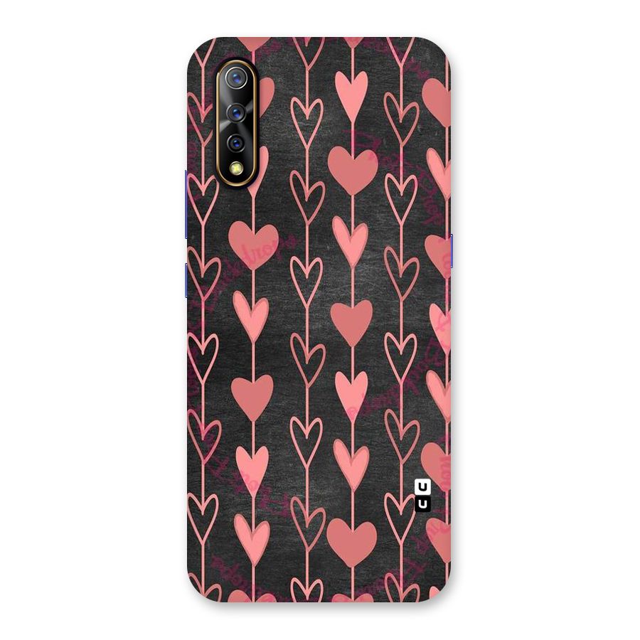 Chain Of Hearts Back Case for Vivo S1