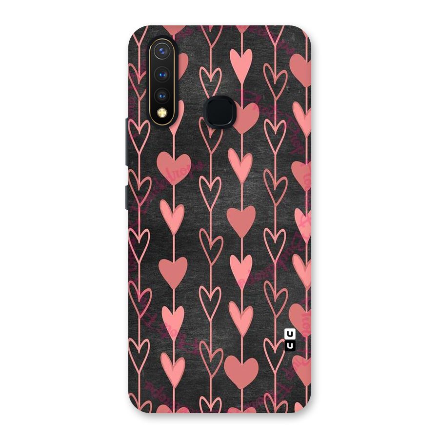 Chain Of Hearts Back Case for Vivo U20