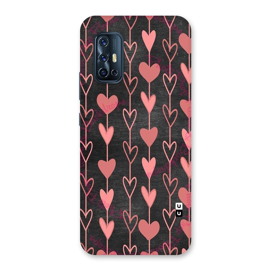 Chain Of Hearts Back Case for Vivo V17