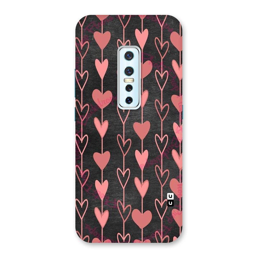 Chain Of Hearts Back Case for Vivo V17 Pro