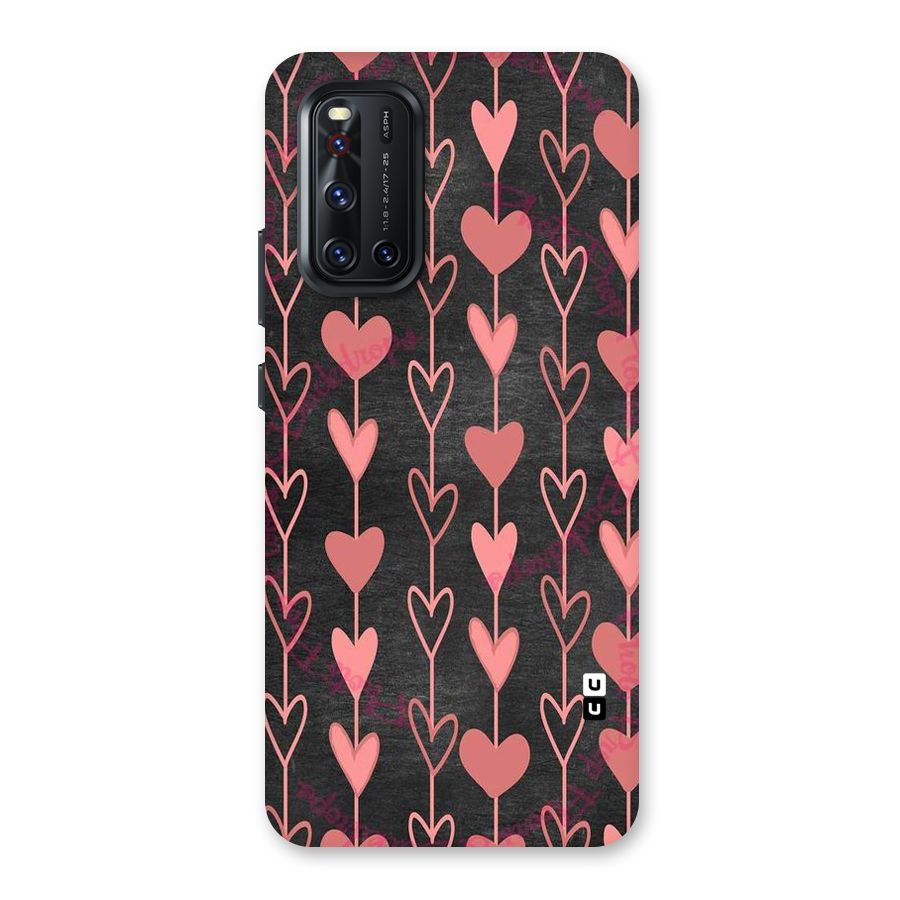 Chain Of Hearts Back Case for Vivo V19