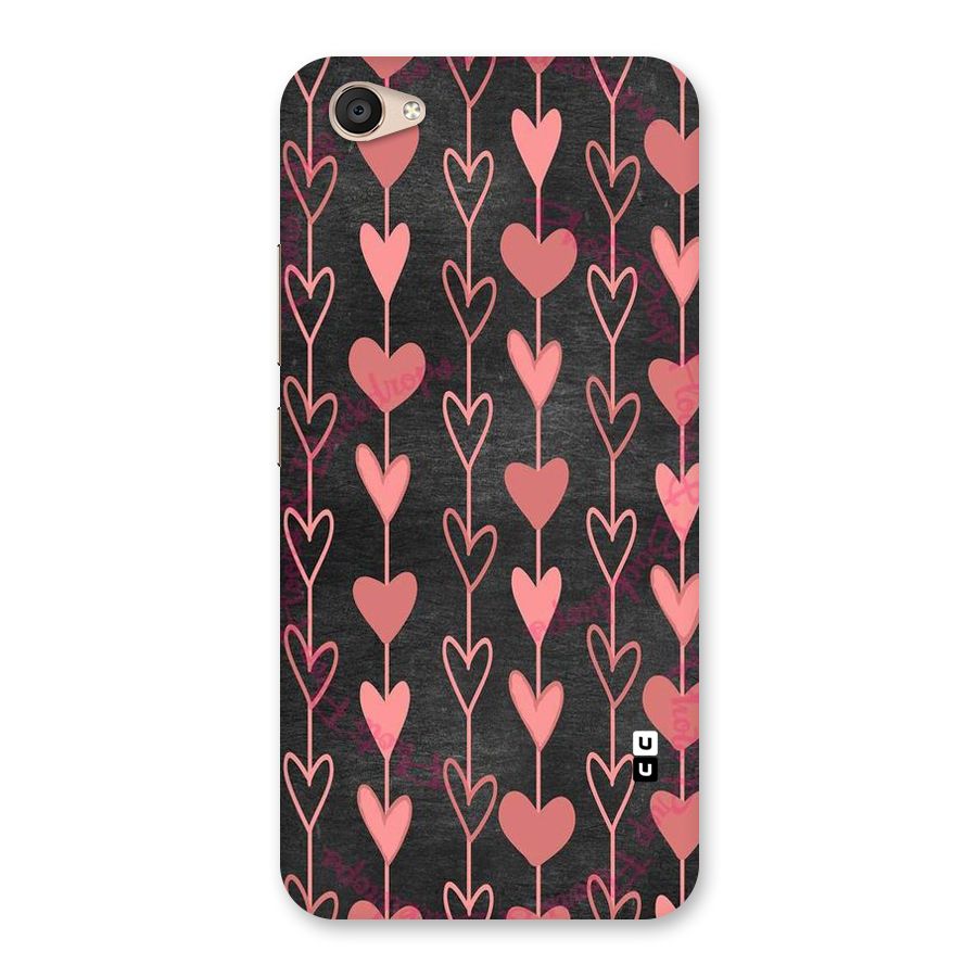 Chain Of Hearts Back Case for Vivo V5 Plus