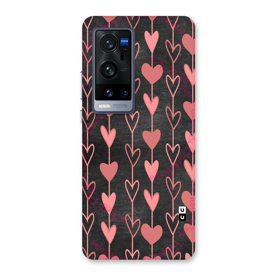 Chain Of Hearts Back Case for Vivo X60 Pro Plus