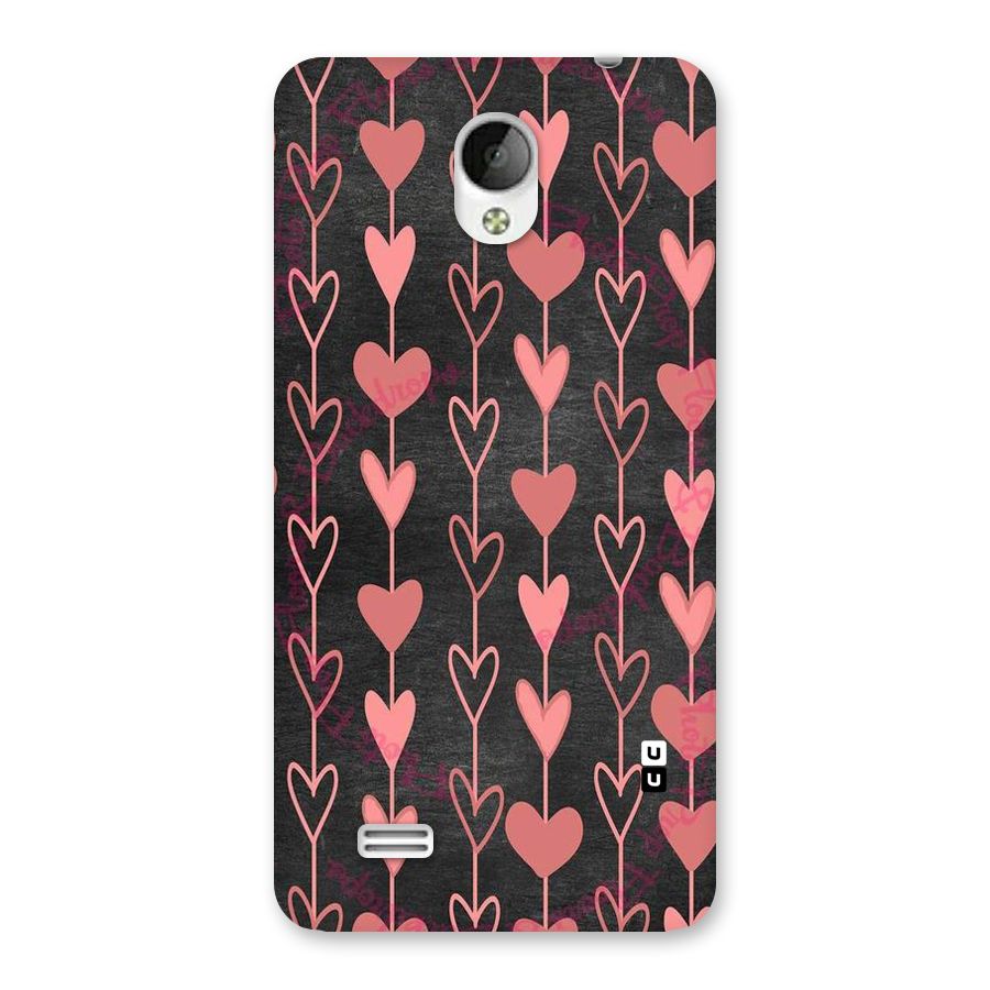 Chain Of Hearts Back Case for Vivo Y21