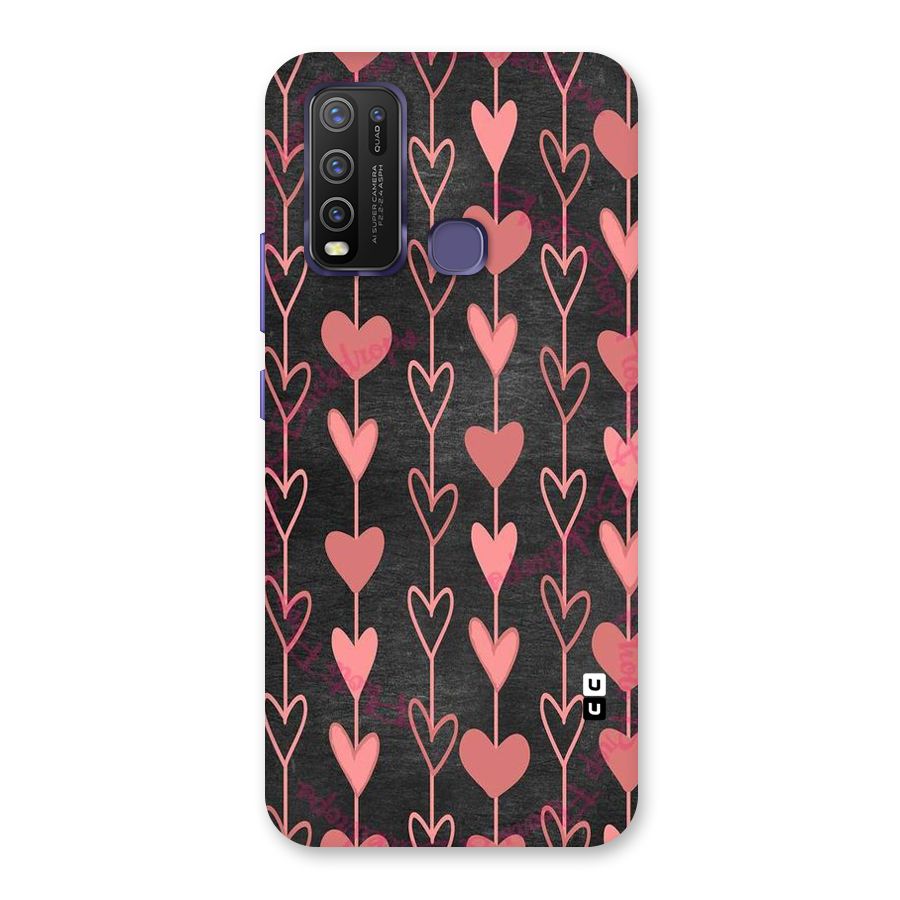 Chain Of Hearts Back Case for Vivo Y30