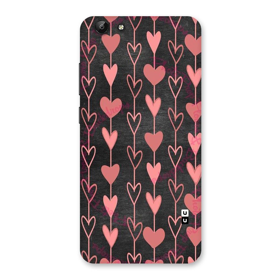 Chain Of Hearts Back Case for Vivo Y69