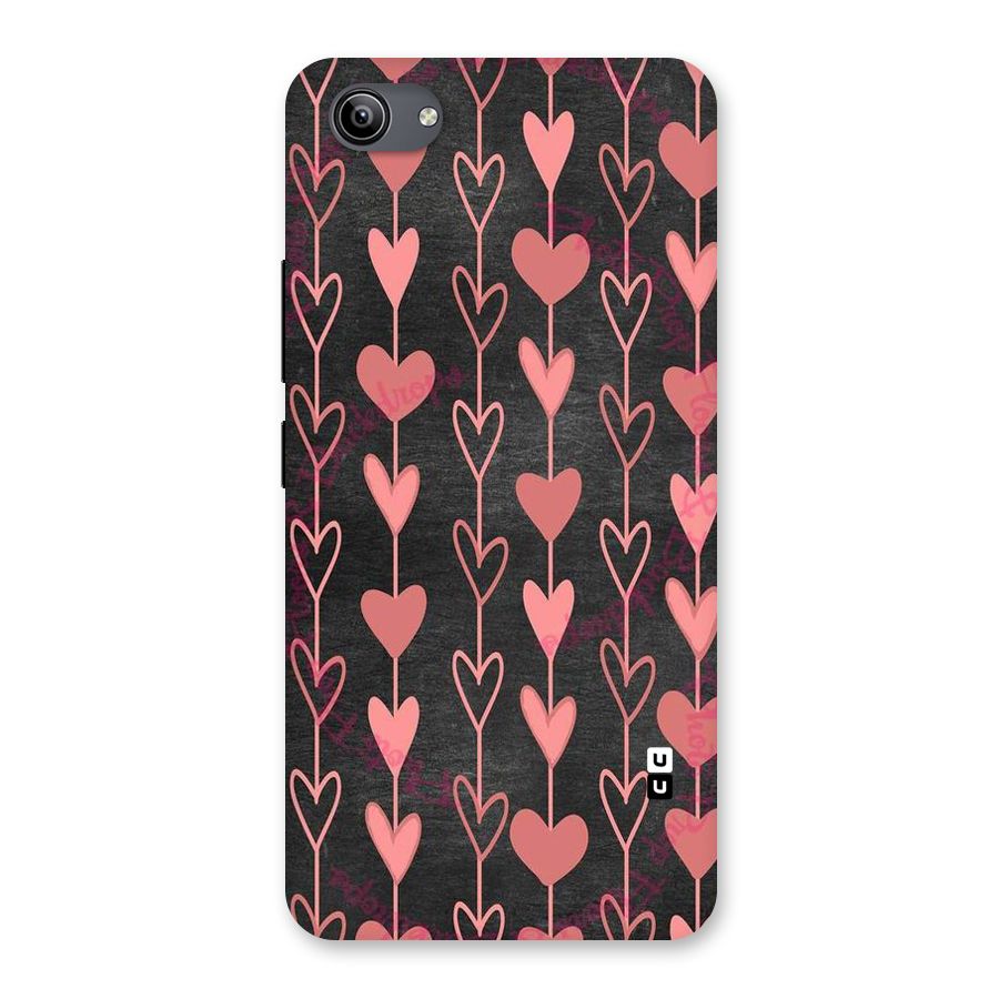 Chain Of Hearts Back Case for Vivo Y81i