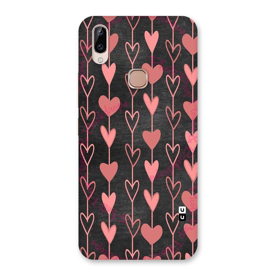 Chain Of Hearts Back Case for Vivo Y83 Pro
