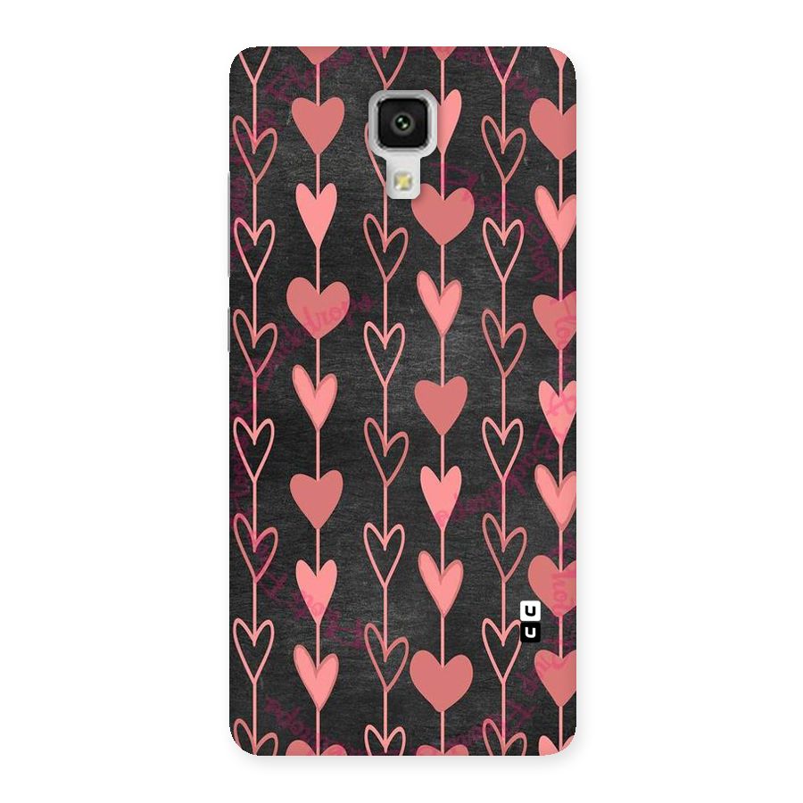 Chain Of Hearts Back Case for Xiaomi Mi 4