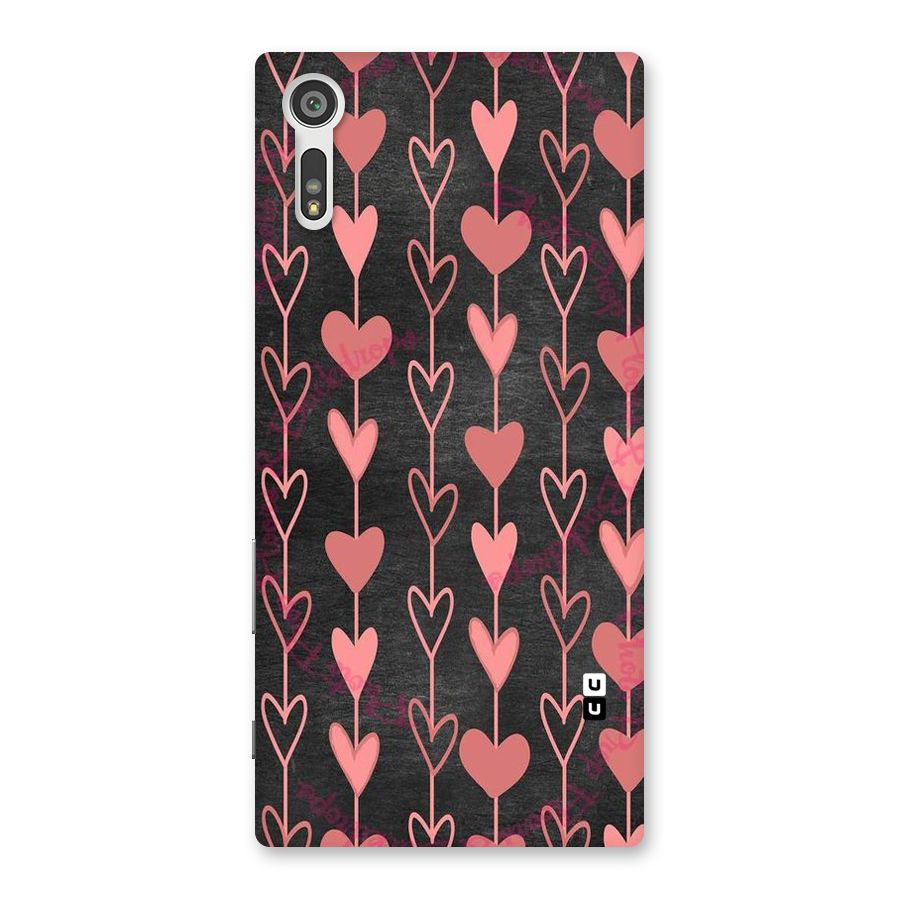 Chain Of Hearts Back Case for Xperia XZ