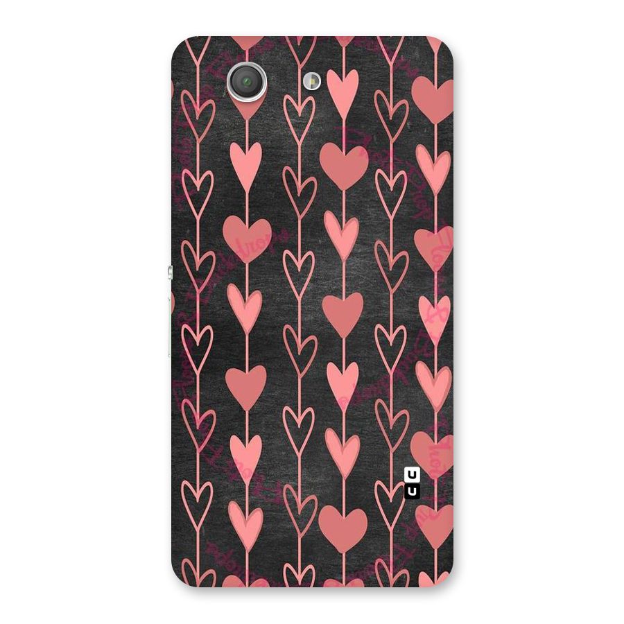 Chain Of Hearts Back Case for Xperia Z3 Compact