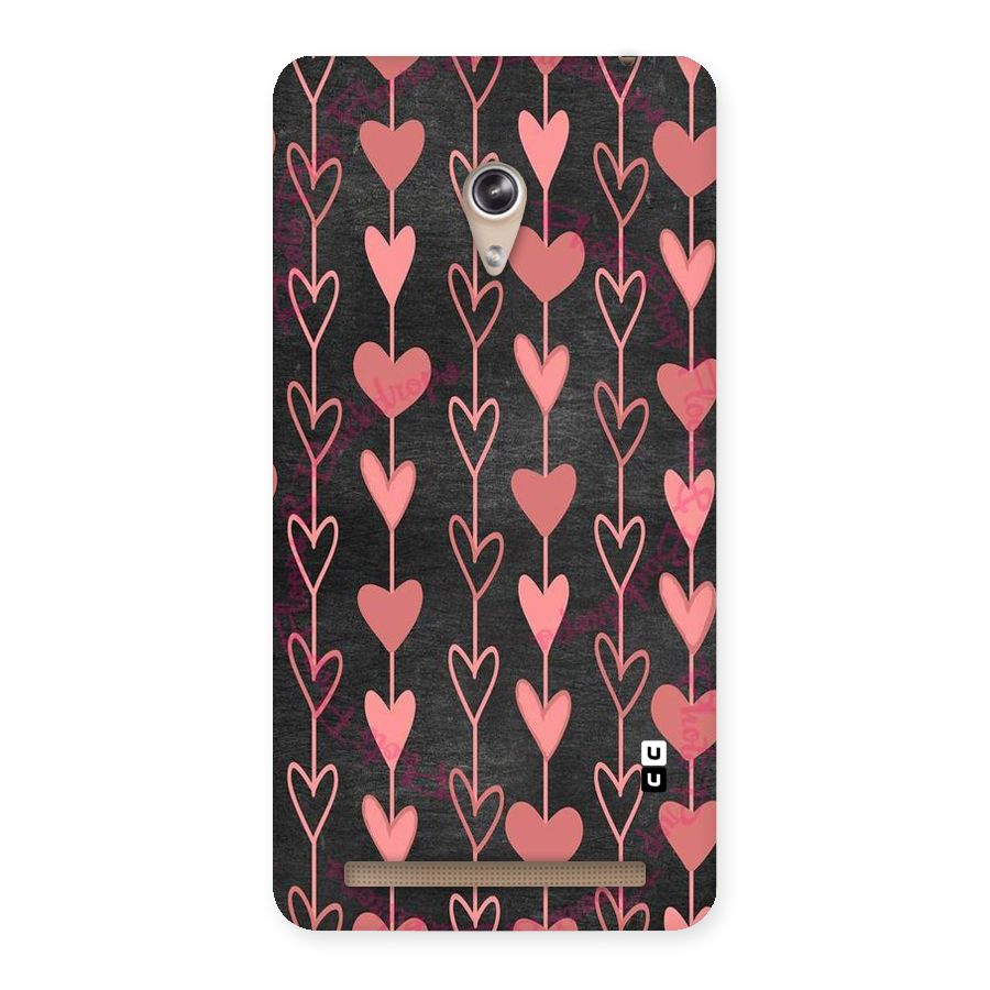 Chain Of Hearts Back Case for Zenfone 6