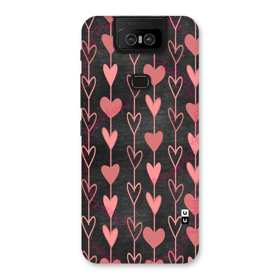 Chain Of Hearts Back Case for Zenfone 6z