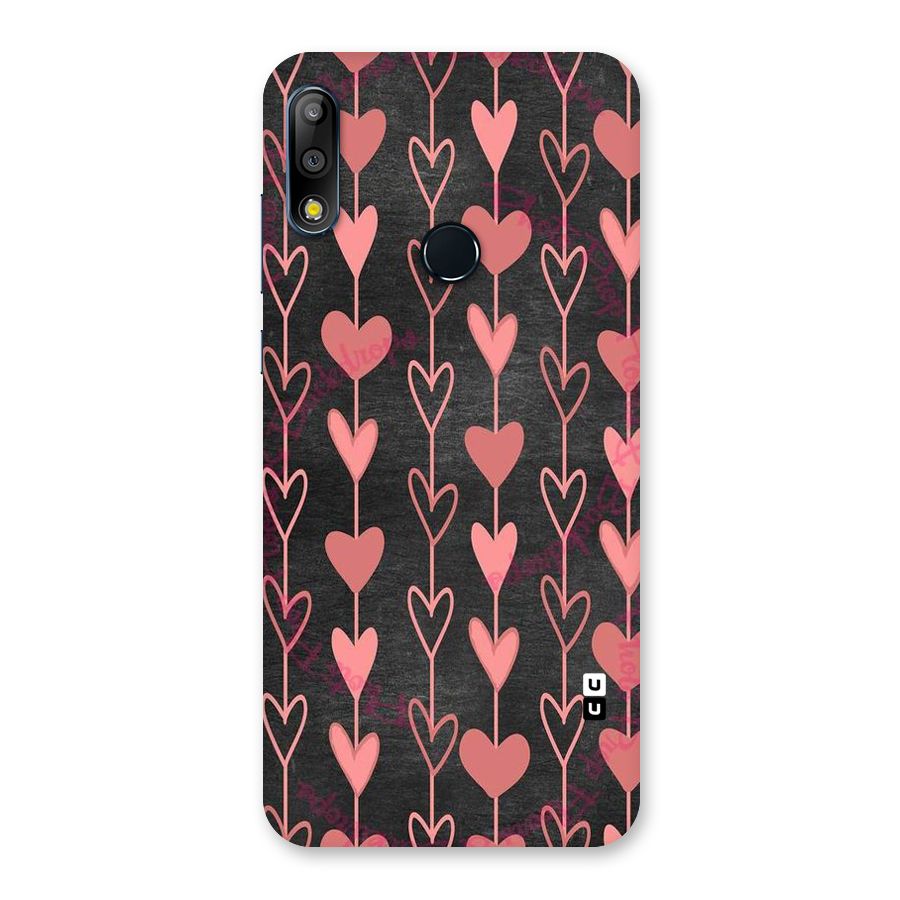 Chain Of Hearts Back Case for Zenfone Max Pro M2