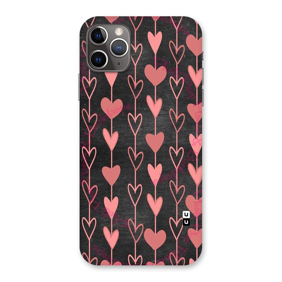 Chain Of Hearts Back Case for iPhone 11 Pro Max