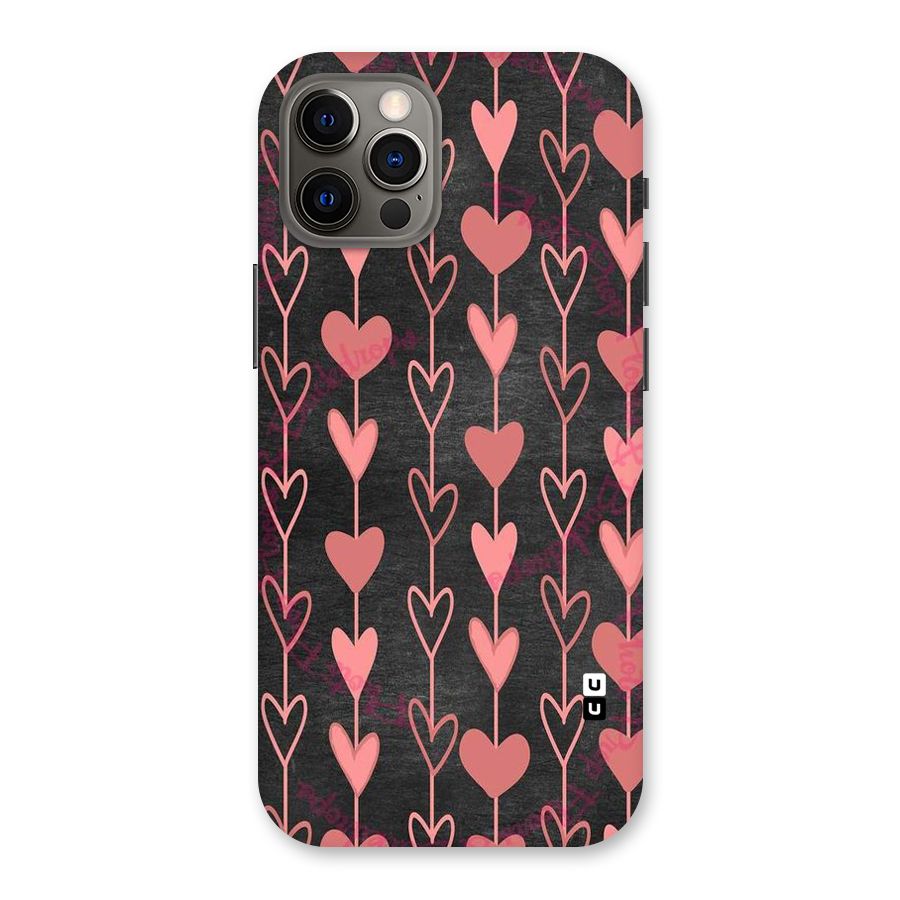 Chain Of Hearts Back Case for iPhone 12 Pro
