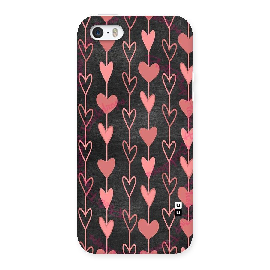 Chain Of Hearts Back Case for iPhone 5 5S