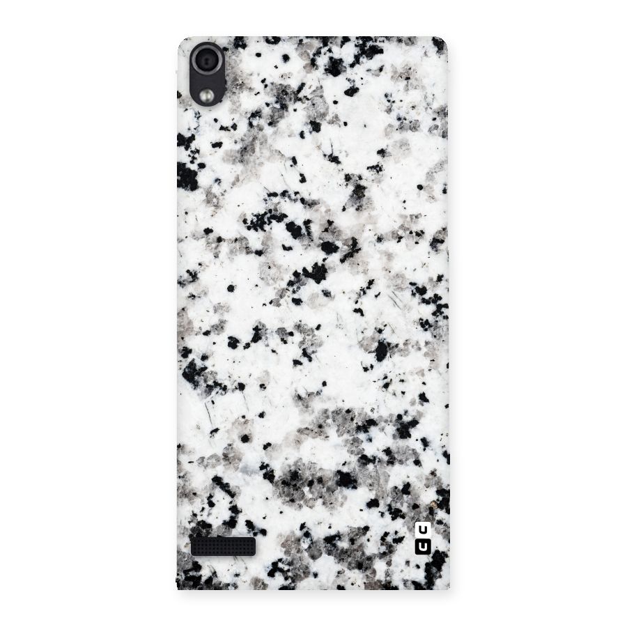 Charcoal Spots Marble Back Case for Ascend P6
