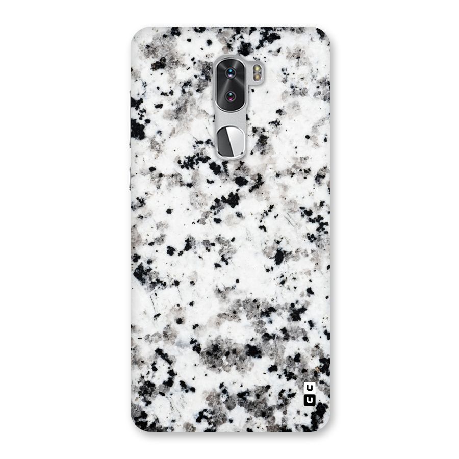 Charcoal Spots Marble Back Case for Coolpad Cool 1
