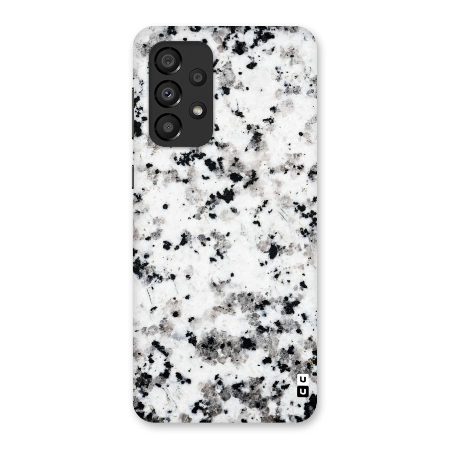 Charcoal Spots Marble Back Case for Galaxy A33 5G