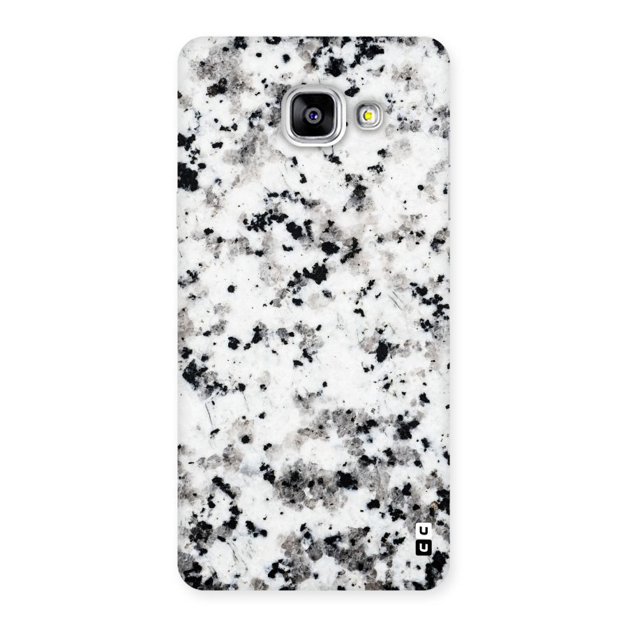 Charcoal Spots Marble Back Case for Galaxy A5 2016