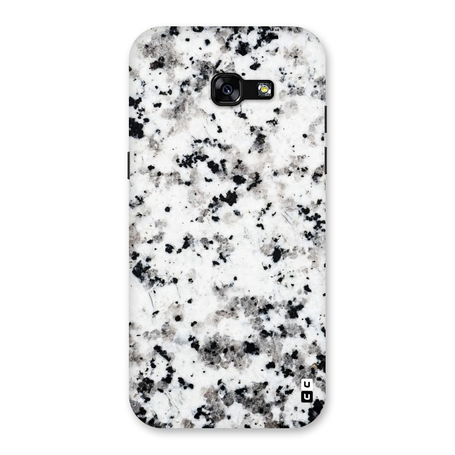 Charcoal Spots Marble Back Case for Galaxy A5 2017