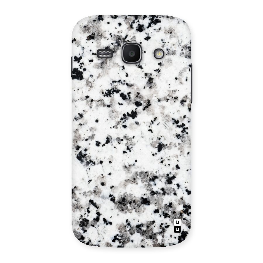 Charcoal Spots Marble Back Case for Galaxy Ace 3
