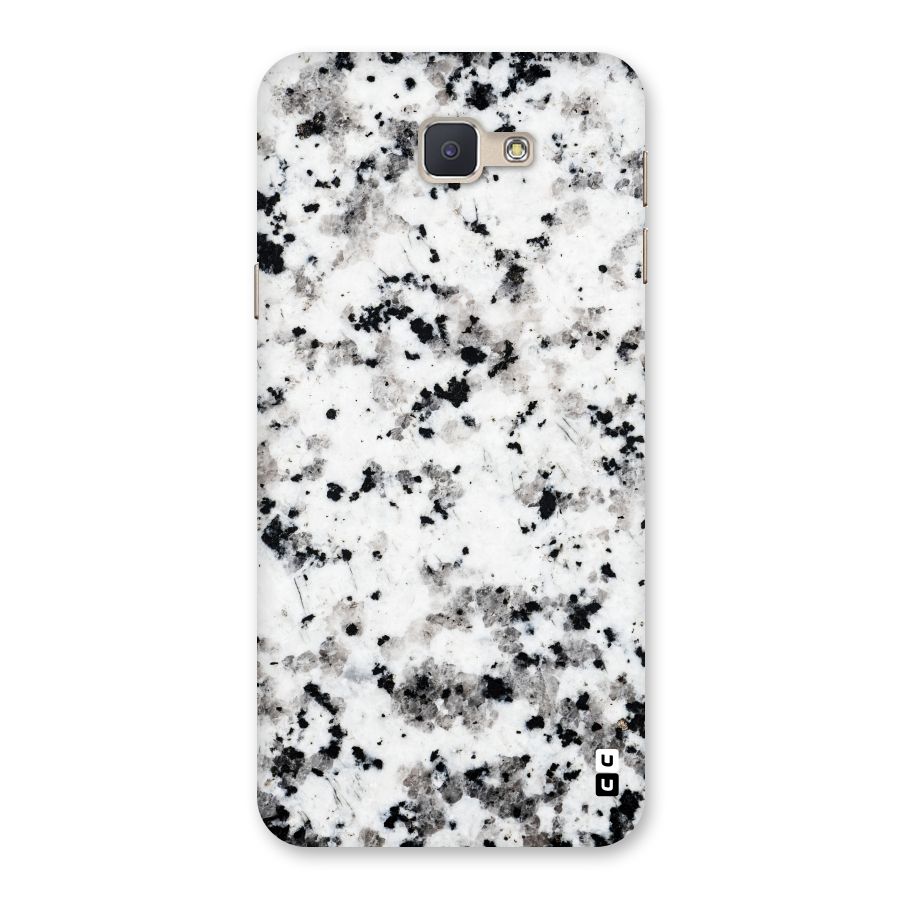 Charcoal Spots Marble Back Case for Galaxy J5 Prime