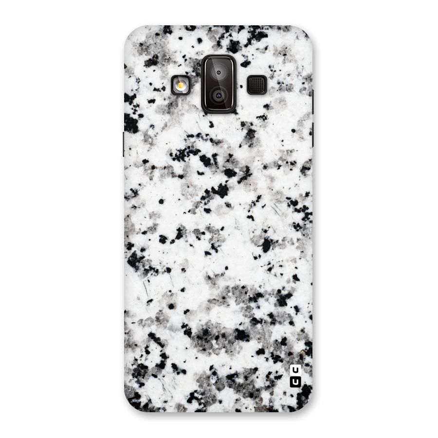 Charcoal Spots Marble Back Case for Galaxy J7 Duo