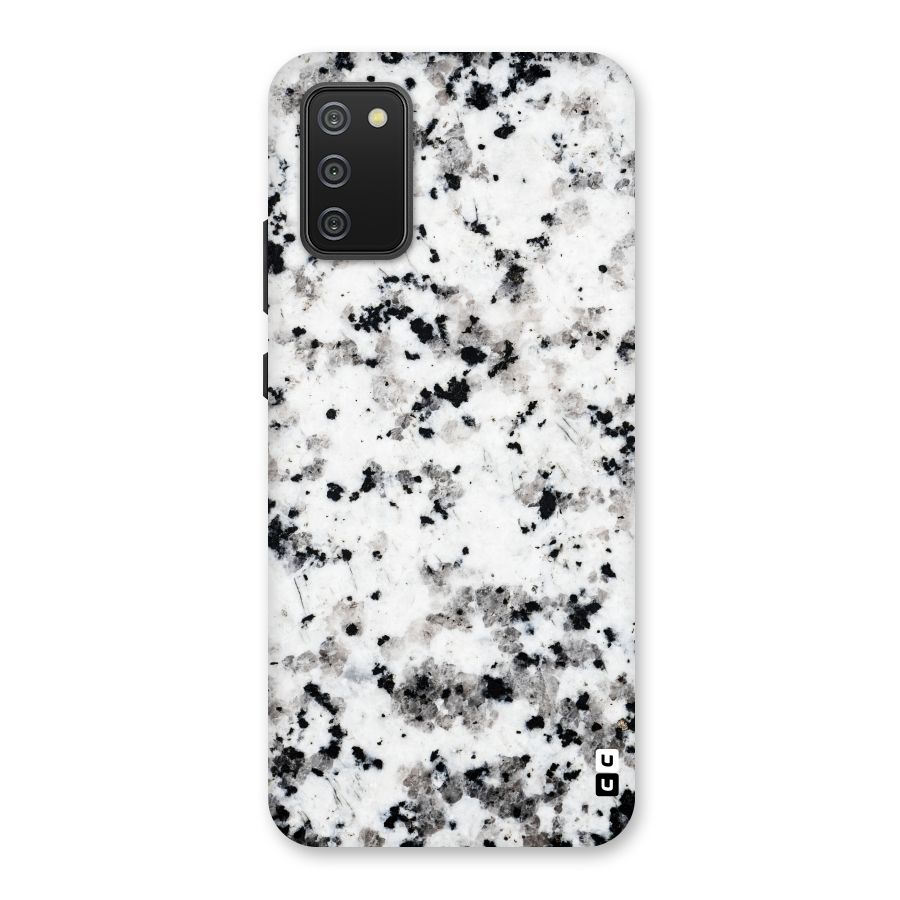 Charcoal Spots Marble Back Case for Galaxy M02s